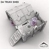 Tabletop Terrain Terrain Da Trukk Shed - Scrapz Kamp