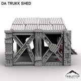 Tabletop Terrain Terrain Da Trukk Shed - Scrapz Kamp