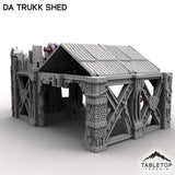 Tabletop Terrain Terrain Da Trukk Shed - Scrapz Kamp