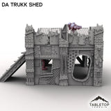Tabletop Terrain Terrain Da Trukk Shed - Scrapz Kamp