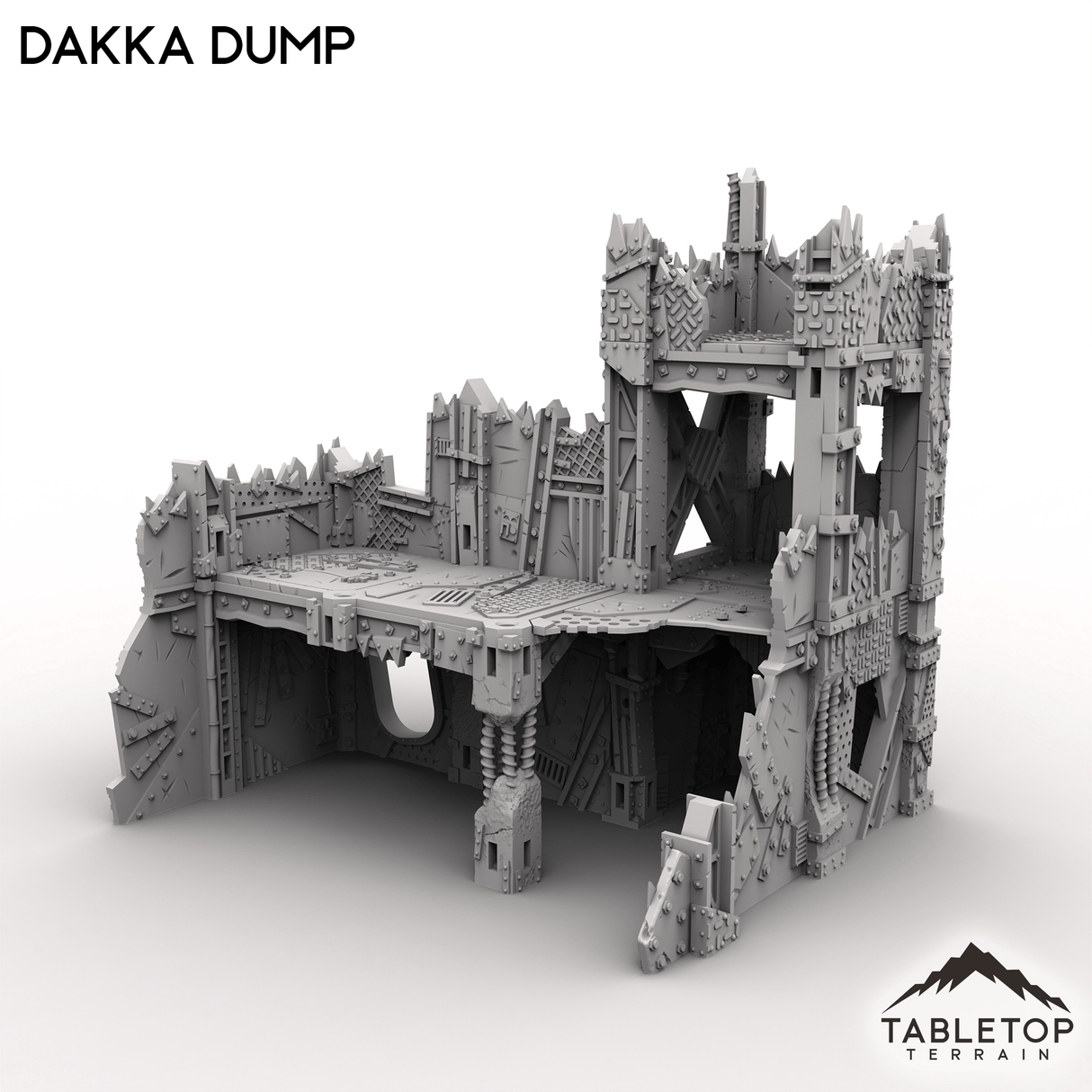 Tabletop Terrain Terrain Dakka Dump - Scrapz Kamp