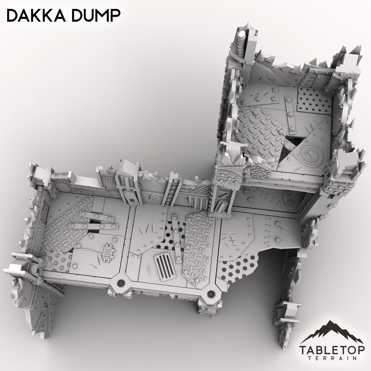 Tabletop Terrain Terrain Dakka Dump - Scrapz Kamp