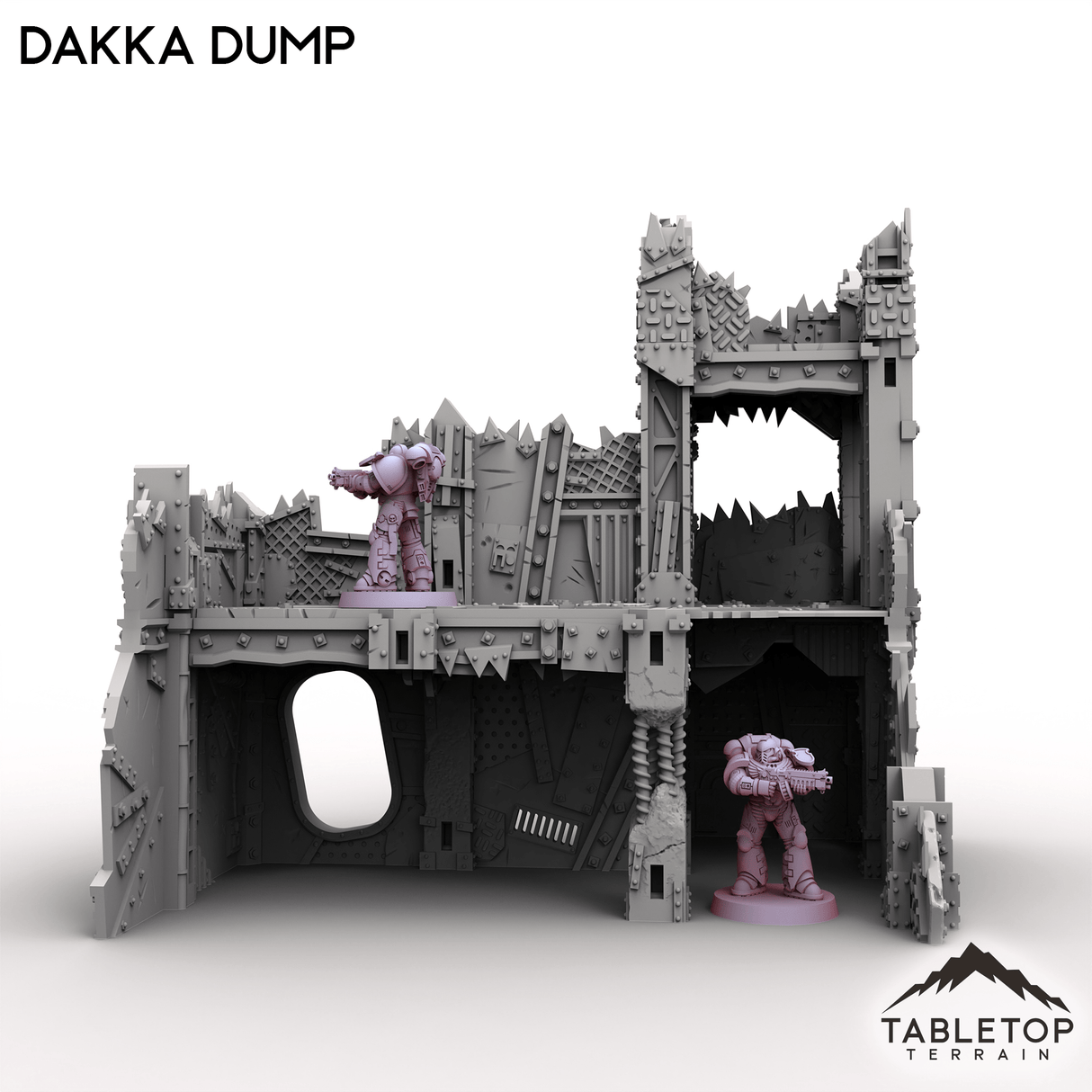 Tabletop Terrain Terrain Dakka Dump - Scrapz Kamp