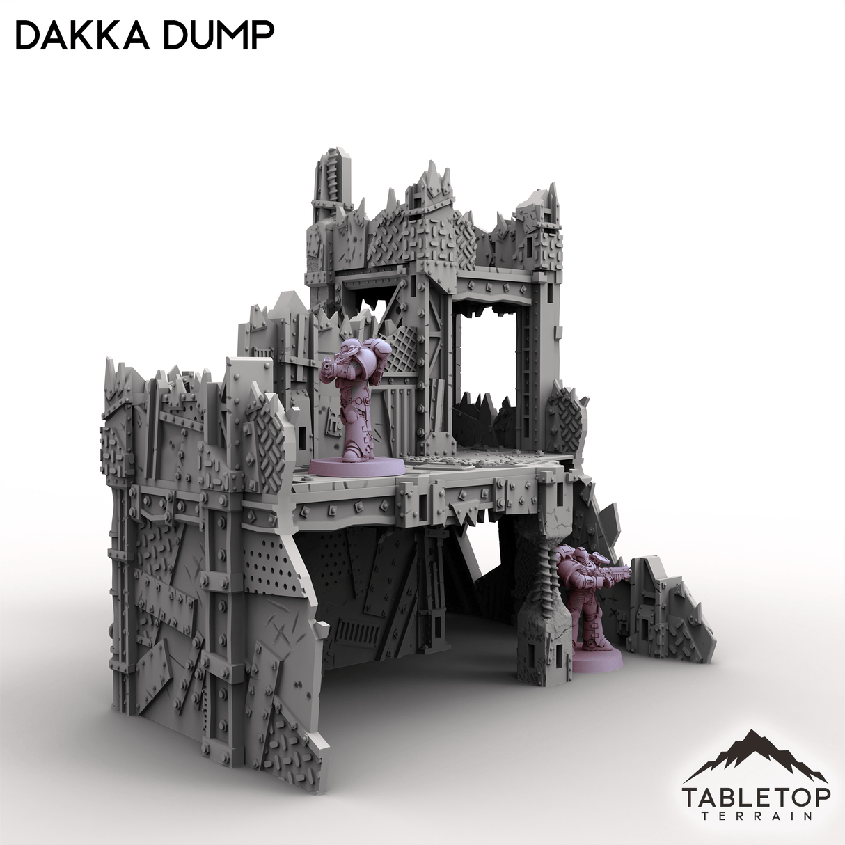 Tabletop Terrain Terrain Dakka Dump - Scrapz Kamp