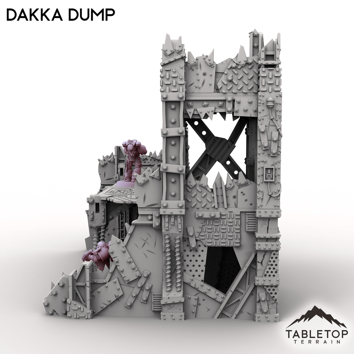Tabletop Terrain Terrain Dakka Dump - Scrapz Kamp