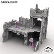 Tabletop Terrain Terrain Dakka Dump - Scrapz Kamp
