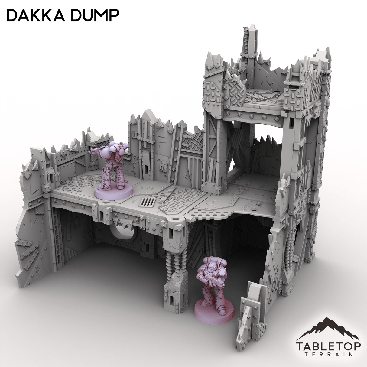 Tabletop Terrain Terrain Dakka Dump - Scrapz Kamp