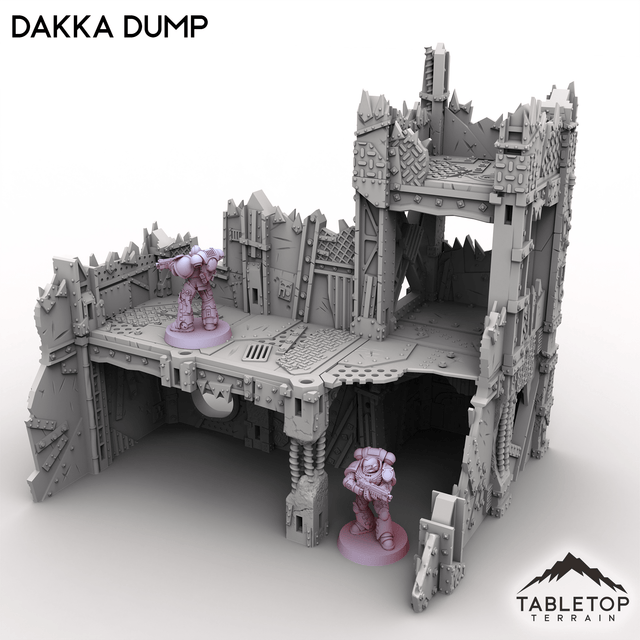 Tabletop Terrain Terrain Dakka Dump - Scrapz Kamp