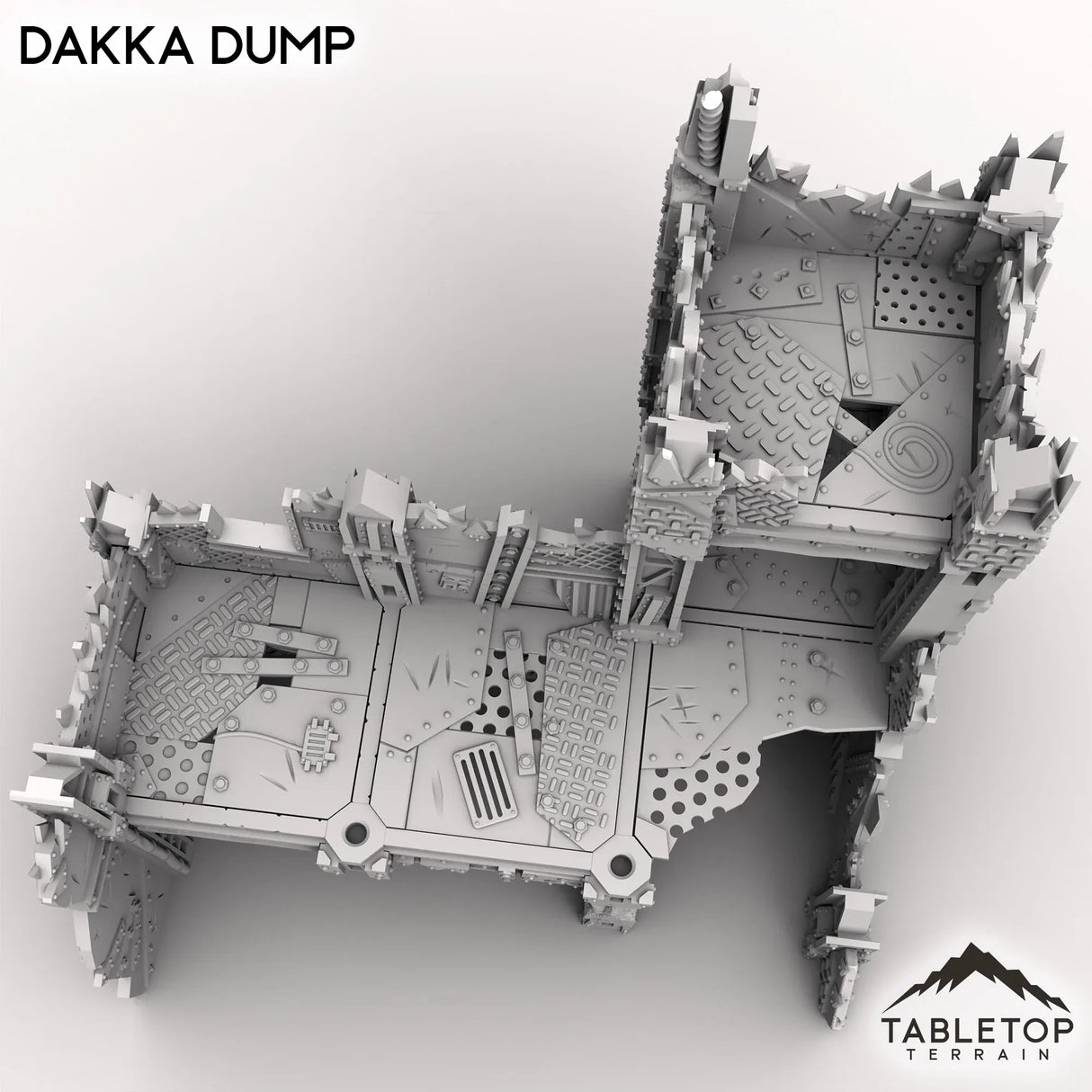Tabletop Terrain Terrain Dakka Dump - Scrapz Kamp