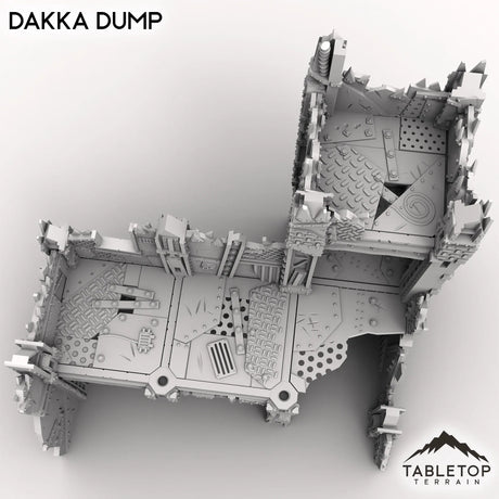 Tabletop Terrain Terrain Dakka Dump - Scrapz Kamp