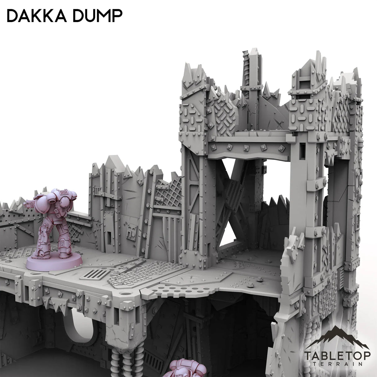 Tabletop Terrain Terrain Dakka Dump - Scrapz Kamp
