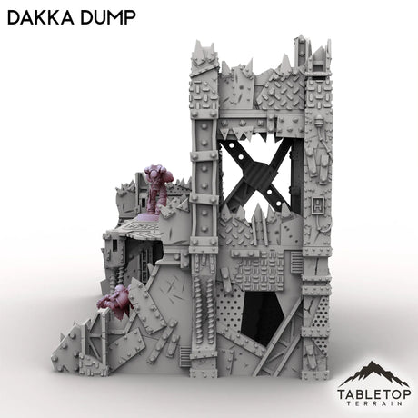 Tabletop Terrain Terrain Dakka Dump - Scrapz Kamp