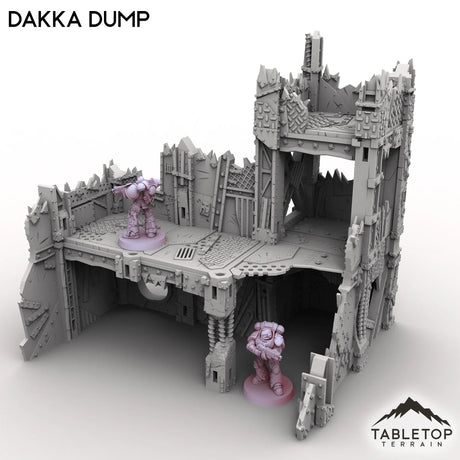 Tabletop Terrain Terrain Dakka Dump - Scrapz Kamp