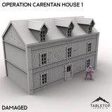 Tabletop Terrain Terrain Damaged / 32mm Operation Carentan House 1