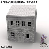 Tabletop Terrain Terrain Damaged / 32mm Operation Carentan House 4