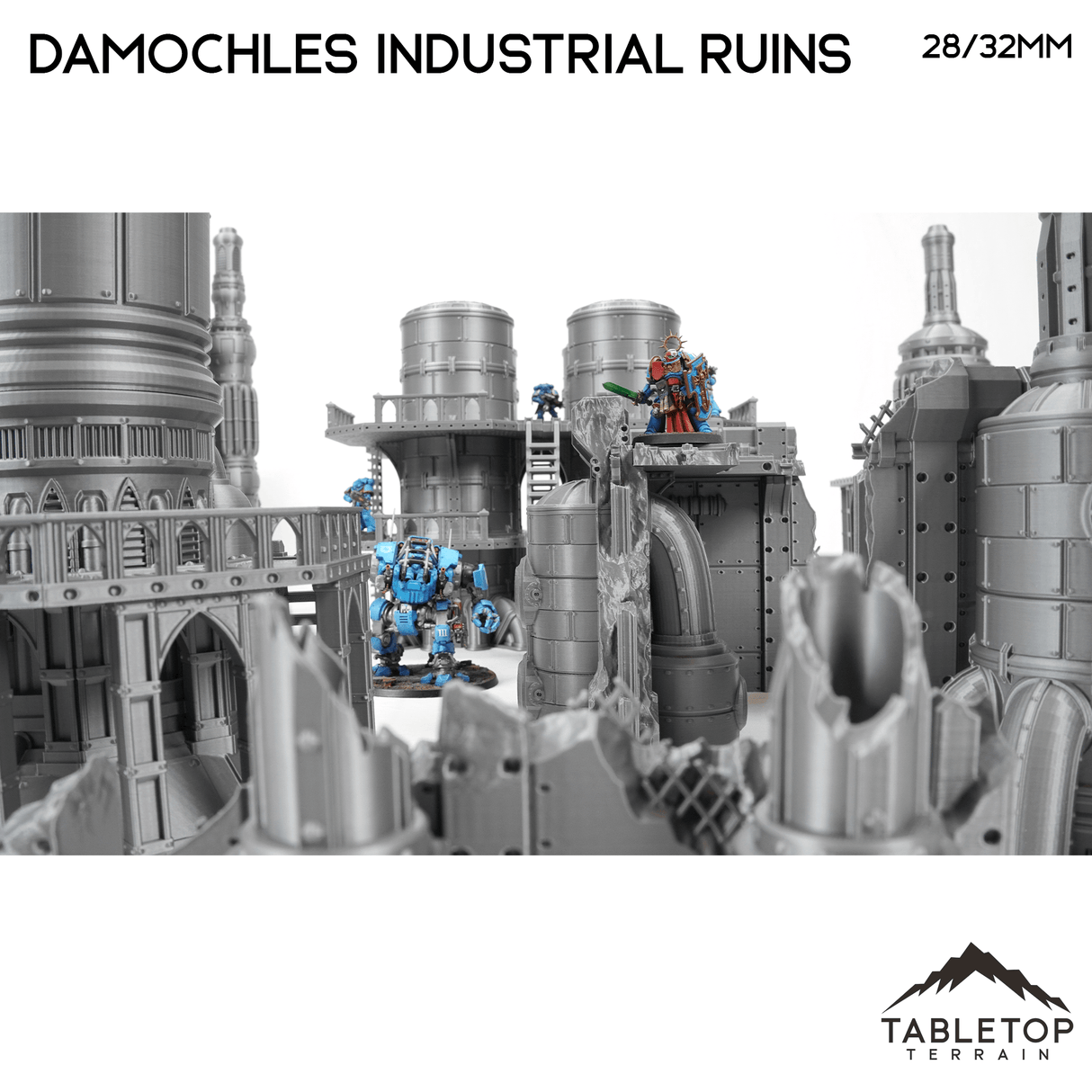 Tabletop Terrain Terrain Damochles Industrial Ruins