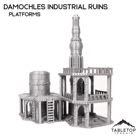 Tabletop Terrain Terrain Damochles Industrial Ruins