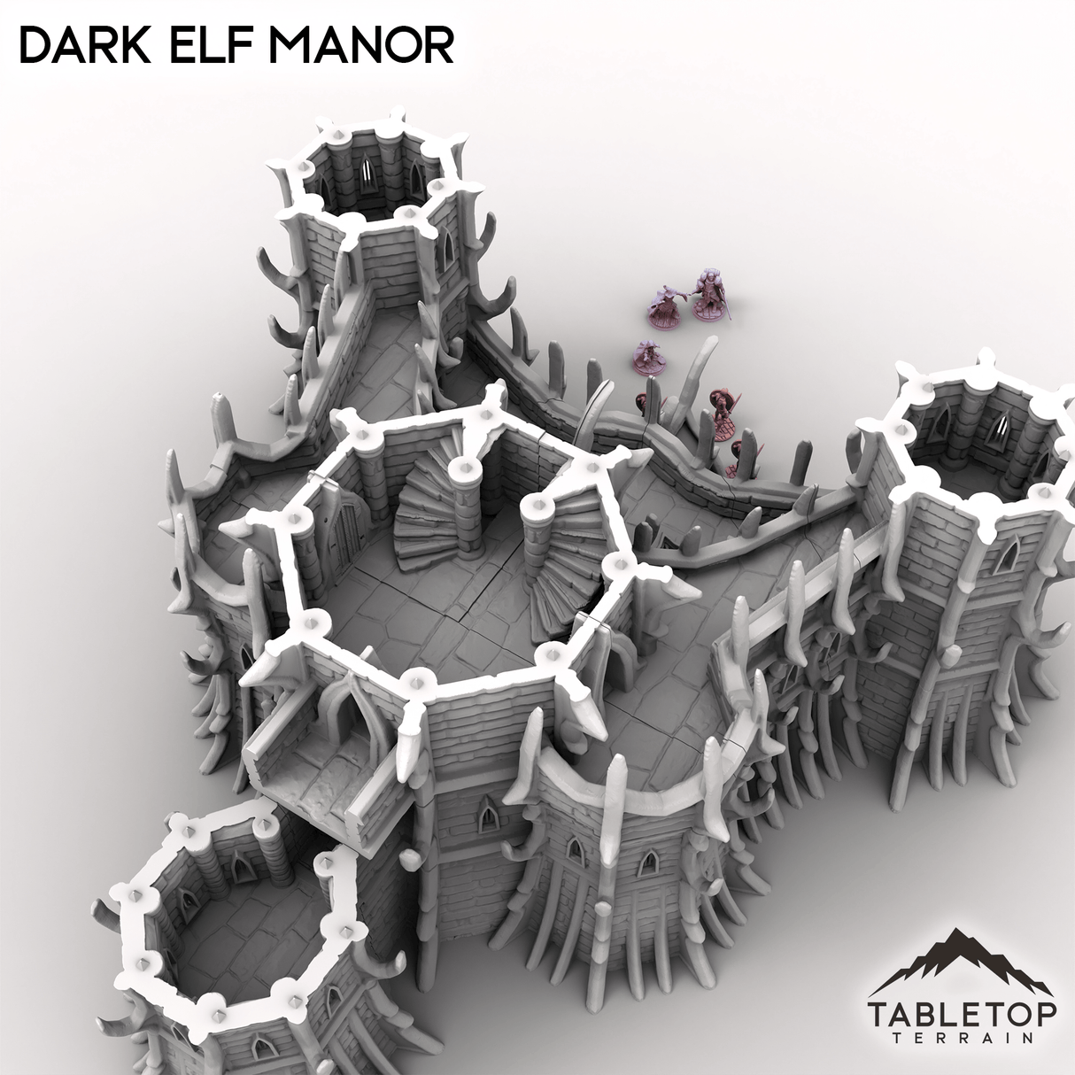 Tabletop Terrain Terrain Dark Elf Manor