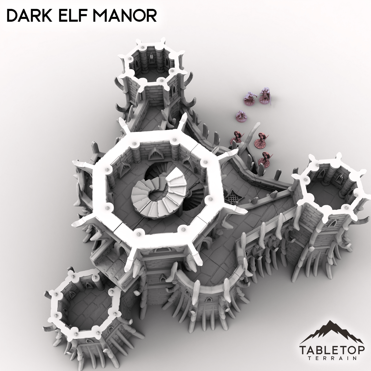 Tabletop Terrain Terrain Dark Elf Manor