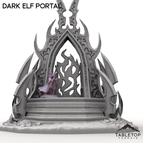 Tabletop Terrain Terrain Dark Elf Portal