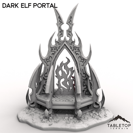 Tabletop Terrain Terrain Dark Elf Portal