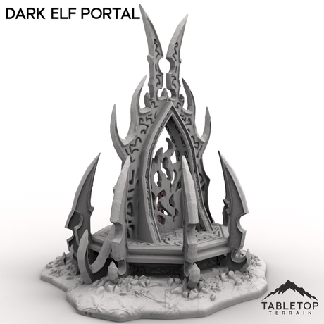 Tabletop Terrain Terrain Dark Elf Portal
