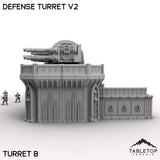 Tabletop Terrain Terrain Defense Turret V2