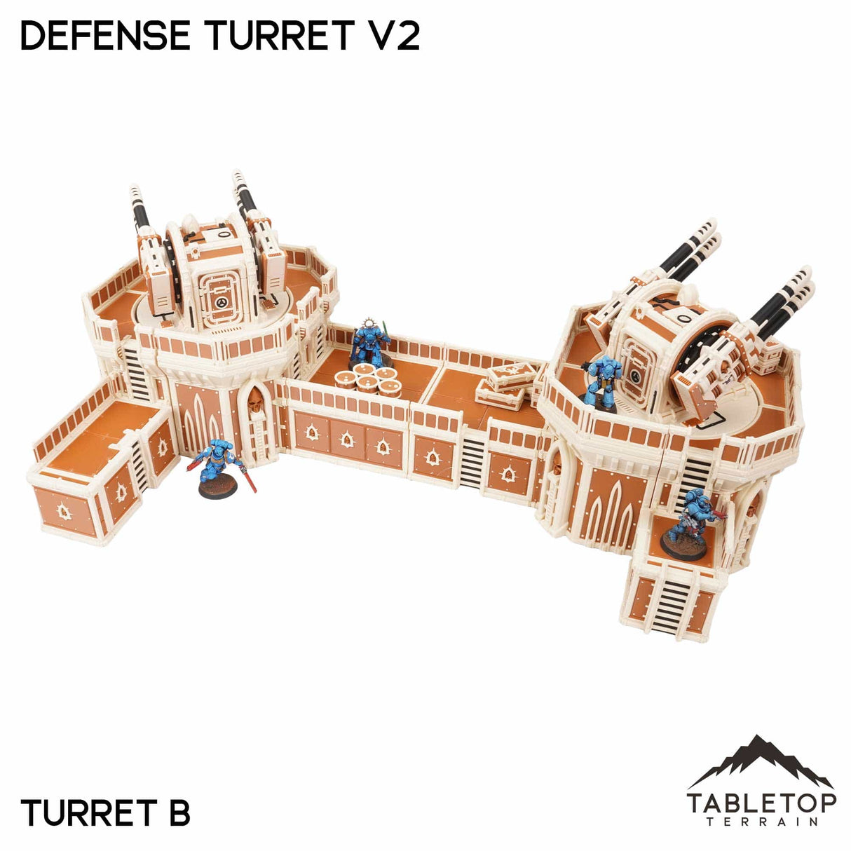 Tabletop Terrain Terrain Defense Turret V2