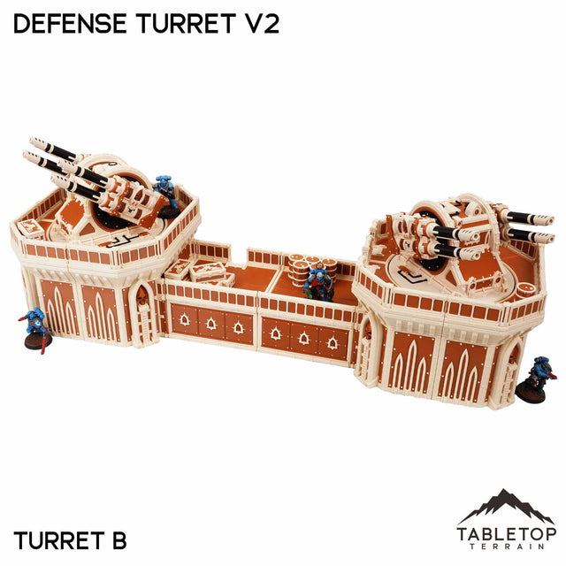 Tabletop Terrain Terrain Defense Turret V2