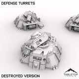 Tabletop Terrain Terrain Defense Turrets - Chapters Headquarter