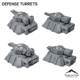 Tabletop Terrain Terrain Defense Turrets - Chapters Headquarter