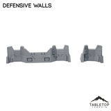 Tabletop Terrain Terrain Defensive Walls - Chapters Headquarter