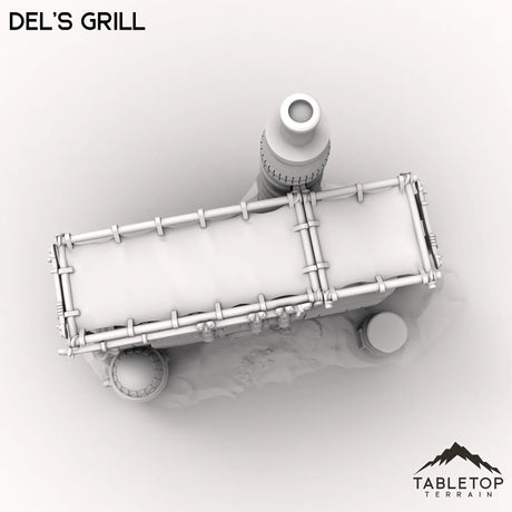 Tabletop Terrain Terrain Del's Grill
