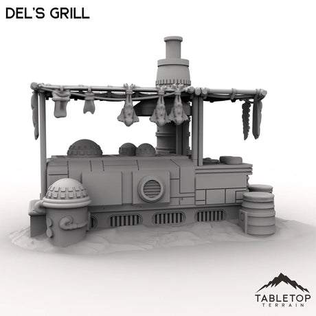 Tabletop Terrain Terrain Del's Grill