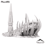 Tabletop Terrain Terrain Demonic Pillars - Belkartam, Corrupted Ancient World