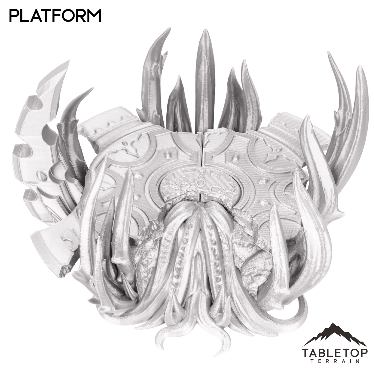 Tabletop Terrain Terrain Demonic Platform - Belkartam, Corrupted Ancient World