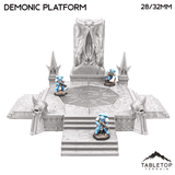 Tabletop Terrain Terrain Demonic Platform - Demon Gate