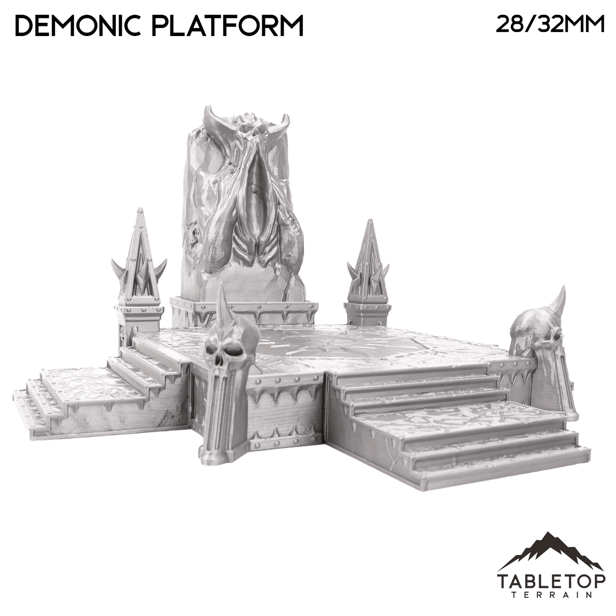 Tabletop Terrain Terrain Demonic Platform - Demon Gate