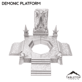 Tabletop Terrain Terrain Demonic Platform - Demon Gate