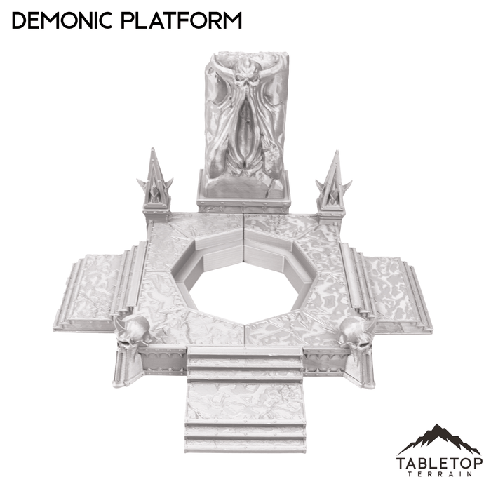 Tabletop Terrain Terrain Demonic Platform - Demon Gate
