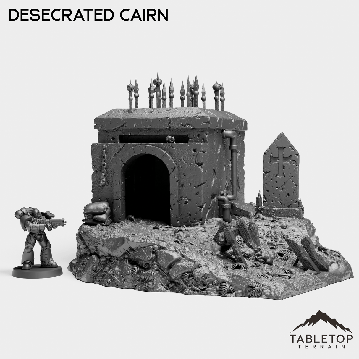 Tabletop Terrain Terrain Desecrated Cairn