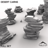 Tabletop Terrain Terrain Desert Cairns