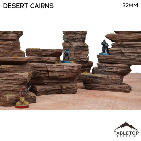 Tabletop Terrain Terrain Desert Cairns