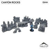 Tabletop Terrain Terrain Desert Canyon Rocks - Scatter Terrain