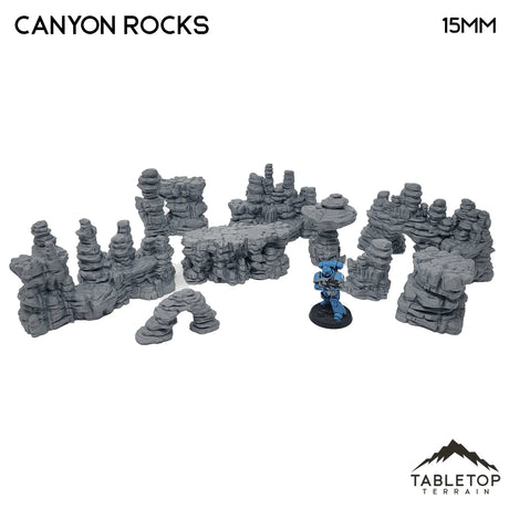 Tabletop Terrain Terrain Desert Canyon Rocks - Scatter Terrain