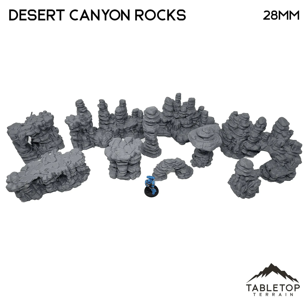 Tabletop Terrain Terrain Desert Canyon Rocks - Scatter Terrain