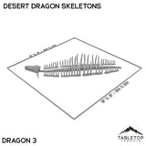 Tabletop Terrain Terrain Desert Dragon Skeletons