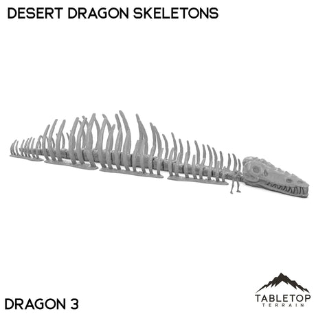 Tabletop Terrain Terrain Desert Dragon Skeletons