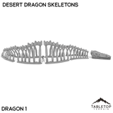 Tabletop Terrain Terrain Desert Dragon Skeletons