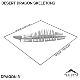 Tabletop Terrain Terrain Desert Dragon Skeletons